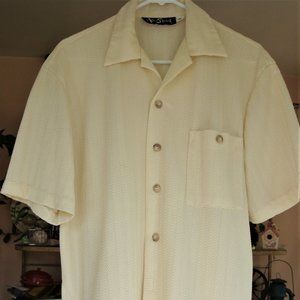 Men's Alan Stuart casual dress shirt M